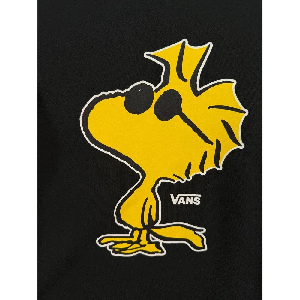 Vans x Peanuts Woodstock Joe Cool Sweatshirt Black Small 2017‎ HTF Sunglasses